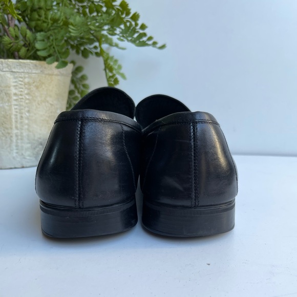 Salvatore Ferragamo🍂🍁black leather Loafers 7.5 - Picture 5 of 9